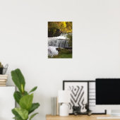 Wasserfall-Foto-Poster Poster (Heimbüro)