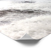 Wasserfall-Foto-Poster Poster (Ecke)