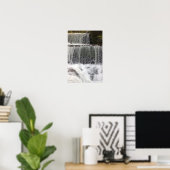 Wasserfall-Foto-Poster Poster (Heimbüro)