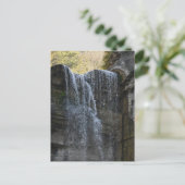 Wasserfall Foto Postkarte (Stehend Vorderseite)