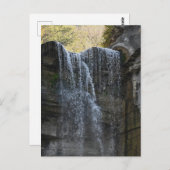 Wasserfall Foto Postkarte (Vorne/Hinten)