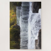 Wasserfall Foto Puzzle (Vertikal)