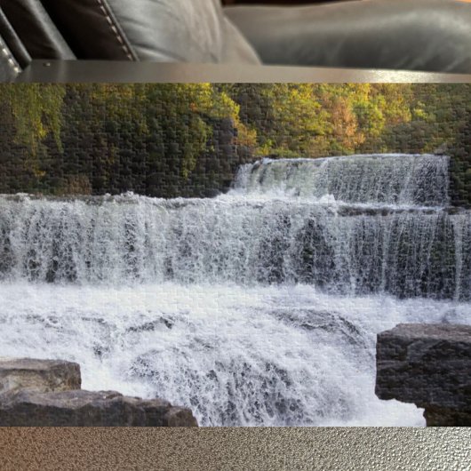 Wasserfall Foto Puzzle
