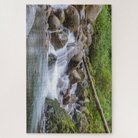 Wasserfall-Foto-Puzzlespiel Puzzle (Vertikal)