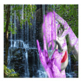 Wasserfall Fotodruck (Vorne)