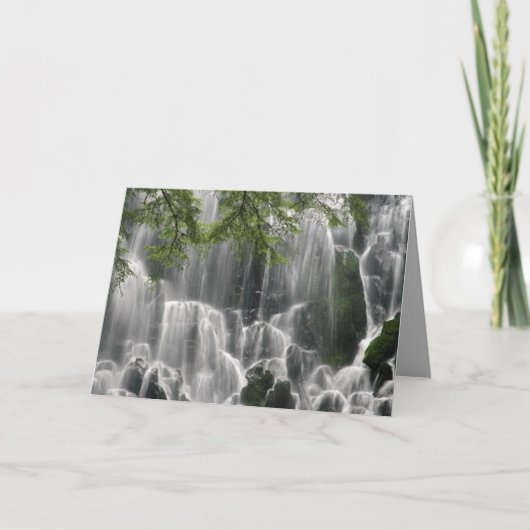Wasserfall_Fotografie_(5) Karte (Vorderseite)