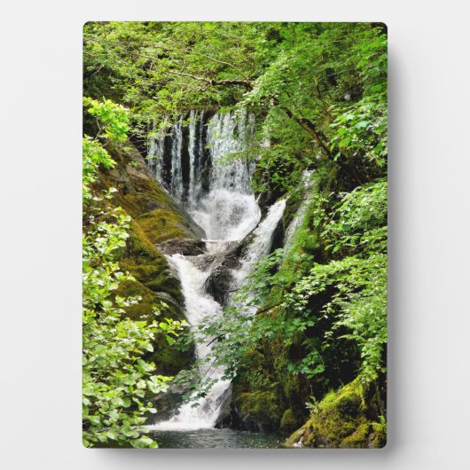 WASSERFALL FOTOPLATTE (Vorderseite)