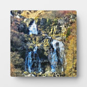 WASSERFALL FOTOPLATTE (Vorderseite)