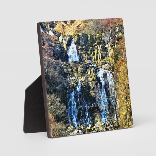 WASSERFALL FOTOPLATTE (Vorderseite)