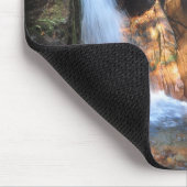 Wasserfall Franconia Kerben-Staats-Park NH Mousepad (Ecke)