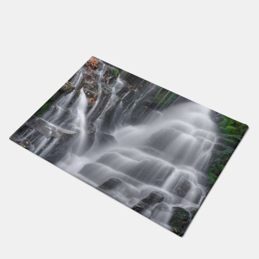 Wasserfall Fußmatte (Schrägansicht)