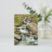 Wasserfall, Gatineau Park, Quebec Postkarte (Stehend Vorderseite)