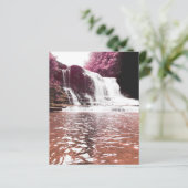 Wasserfall-Gedenkkarte (Stehend Vorderseite)