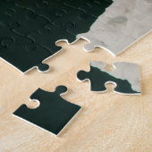 Wasserfall gefroren im Banff Nationalpark Puzzle (Seite)