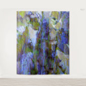 Wasserfall gefroren... wandteppich (Vorderseite)