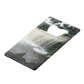 Wasserfall Geldbeutel Flaschenöffner (Vorderseite Schrägansicht)