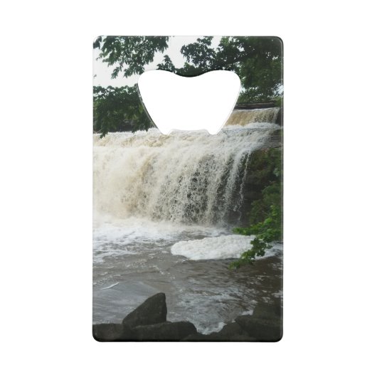 Wasserfall Geldbeutel Flaschenöffner (Rückseite)