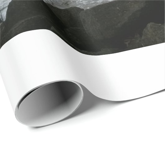 Wasserfall Geschenkpapier (Rolleneckpunkt)