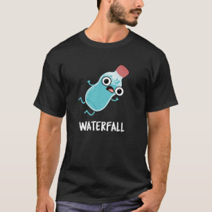 Wasserfall Gewitter Wasserpuppe Dunkel BG T-Shirt