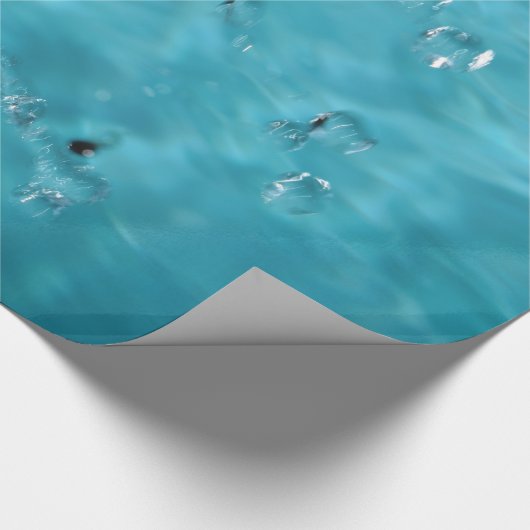 Wasserfall-glänzendes Schleifpapier Geschenkpapier (Ecke)