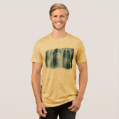 Wasserfall Grafik Bella+Leinwand Tri-Blend Shirt (Vorderseite voll)