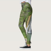 Wasserfall "Grüne Natur" Leggings (Links)