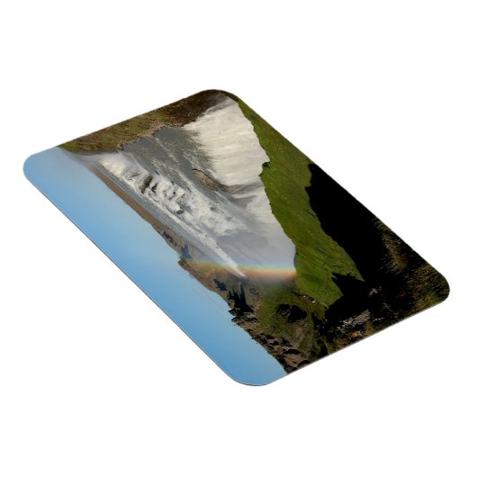 Wasserfall Gullfoss im Sommer Magnet (Rechte Seite)