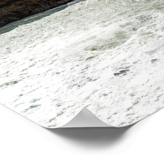 Wasserfall Gullfoss - Südwesten Islands Poster (Ecke)