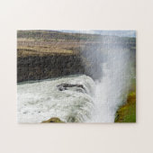 Wasserfall Gullfoss - Südwesten Islands Puzzle (Horizontal)