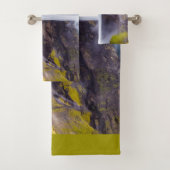 Wasserfall Haifoss, Island Badhandtuch Set (Insitu)