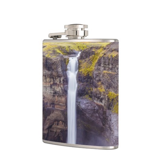 Wasserfall Haifoss, Island Flachmann (Links)