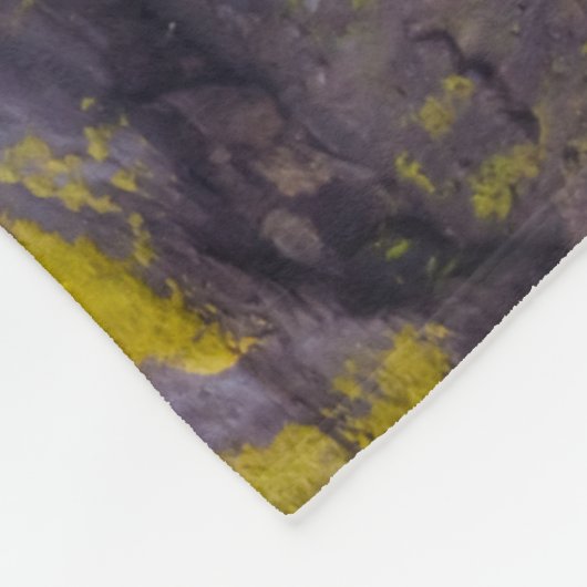 Wasserfall Haifoss, Island Fleecedecke (Ecke)