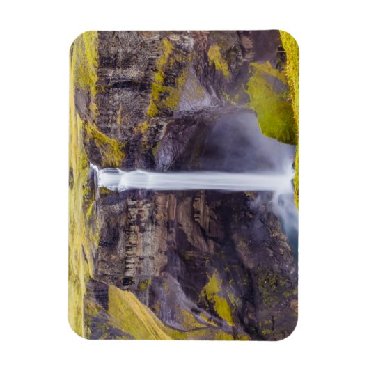 Wasserfall Haifoss, Island Magnet (Vertikal)
