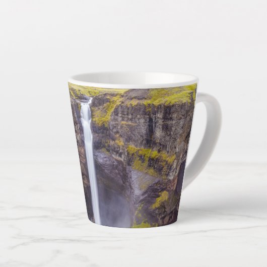 Wasserfall Haifoss, Island Milchtasse (Rechte Ecke)