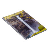 Wasserfall Haifoss, Island Notizblock (Rechte Seite)