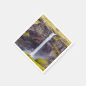 Wasserfall Haifoss, Island Serviette (Ecke)