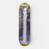 Wasserfall Haifoss, Island Skateboard (Vorderseite)