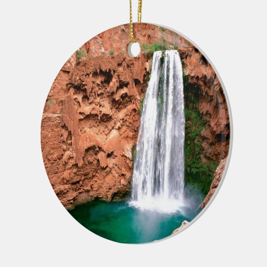 Wasserfall Havasupai Mooni Grand Canyon Arizona Keramik Ornament (Links)