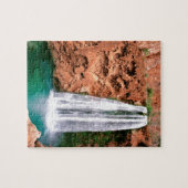 Wasserfall Havasupai Mooni Grand Canyon Arizona Puzzle (Horizontal)