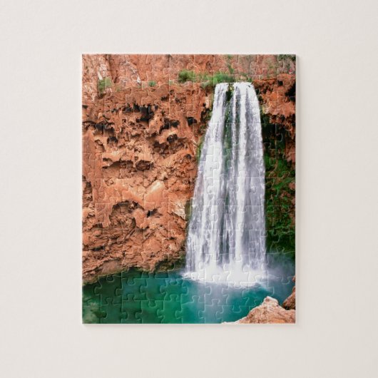 Wasserfall Havasupai Mooni Grand Canyon Arizona Puzzle (Vertikal)