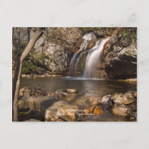 Wasserfall Hochfälle Nationalwald Talladega Postkarte