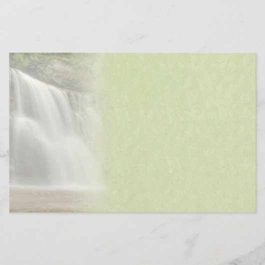 Wasserfall-Hochzeit Briefpapier (Vorderseite)