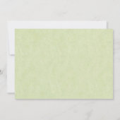 Wasserfall-Hochzeit Einladung (Rückseite)