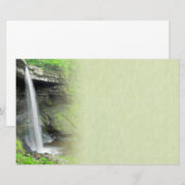 Wasserfall Hochzeitsgeschichten Briefpapier (Vorne/Hinten)