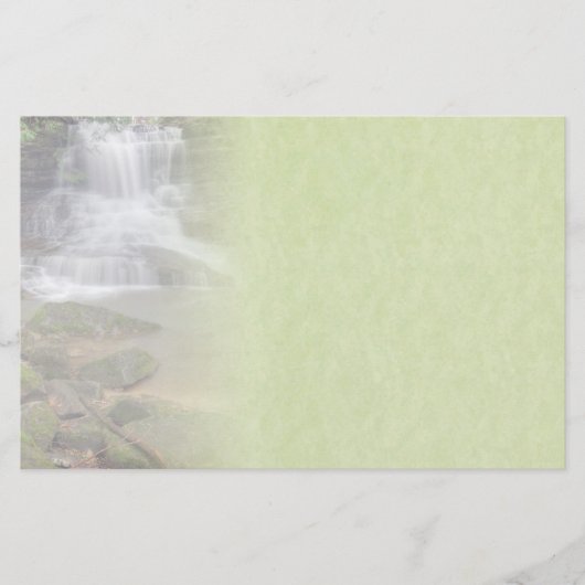 Wasserfall Hochzeitsgeschichten Briefpapier (Vorderseite)