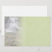 Wasserfall Hochzeitsgeschichten Briefpapier (Vorne/Hinten)
