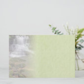 Wasserfall Hochzeitsgeschichten Briefpapier (Stehend Vorderseite)