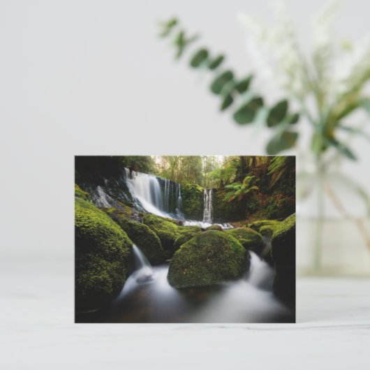 Wasserfall Horseshoe Falls Postkarte (Stehend Vorderseite)