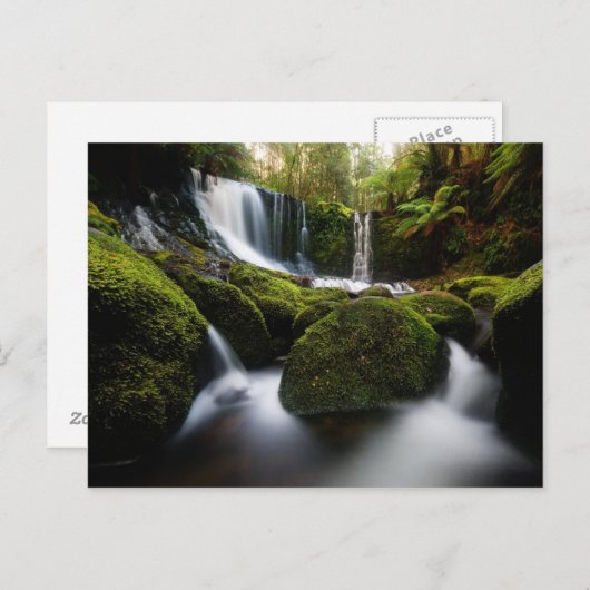 Wasserfall Horseshoe Falls Postkarte (Vorne/Hinten)