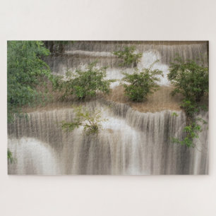 Wasserfall Huai Mae Khamin Thailand Puzzle